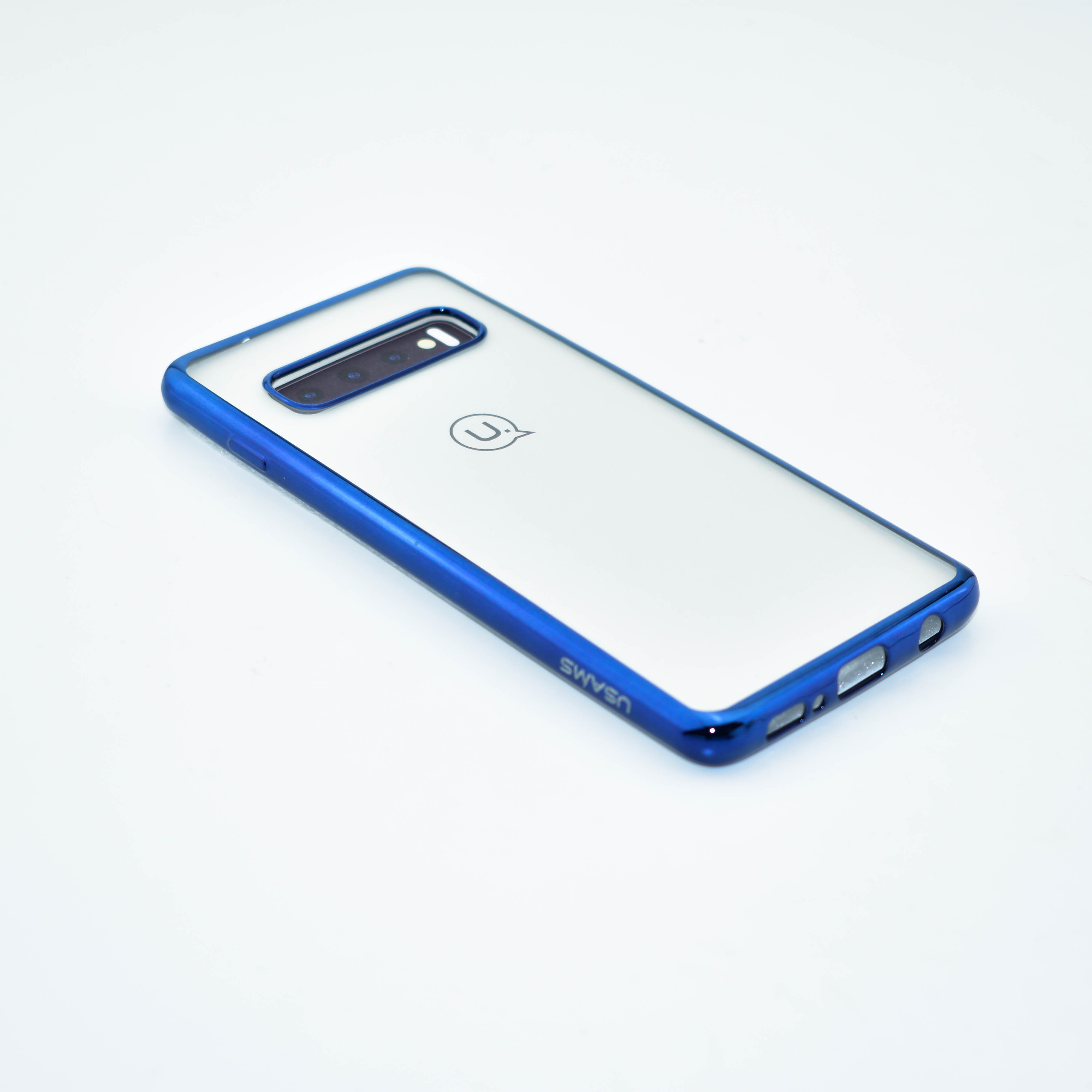 Накладка Usams Samsung Galaxy S10 Back Case--Kingdom Series blue.