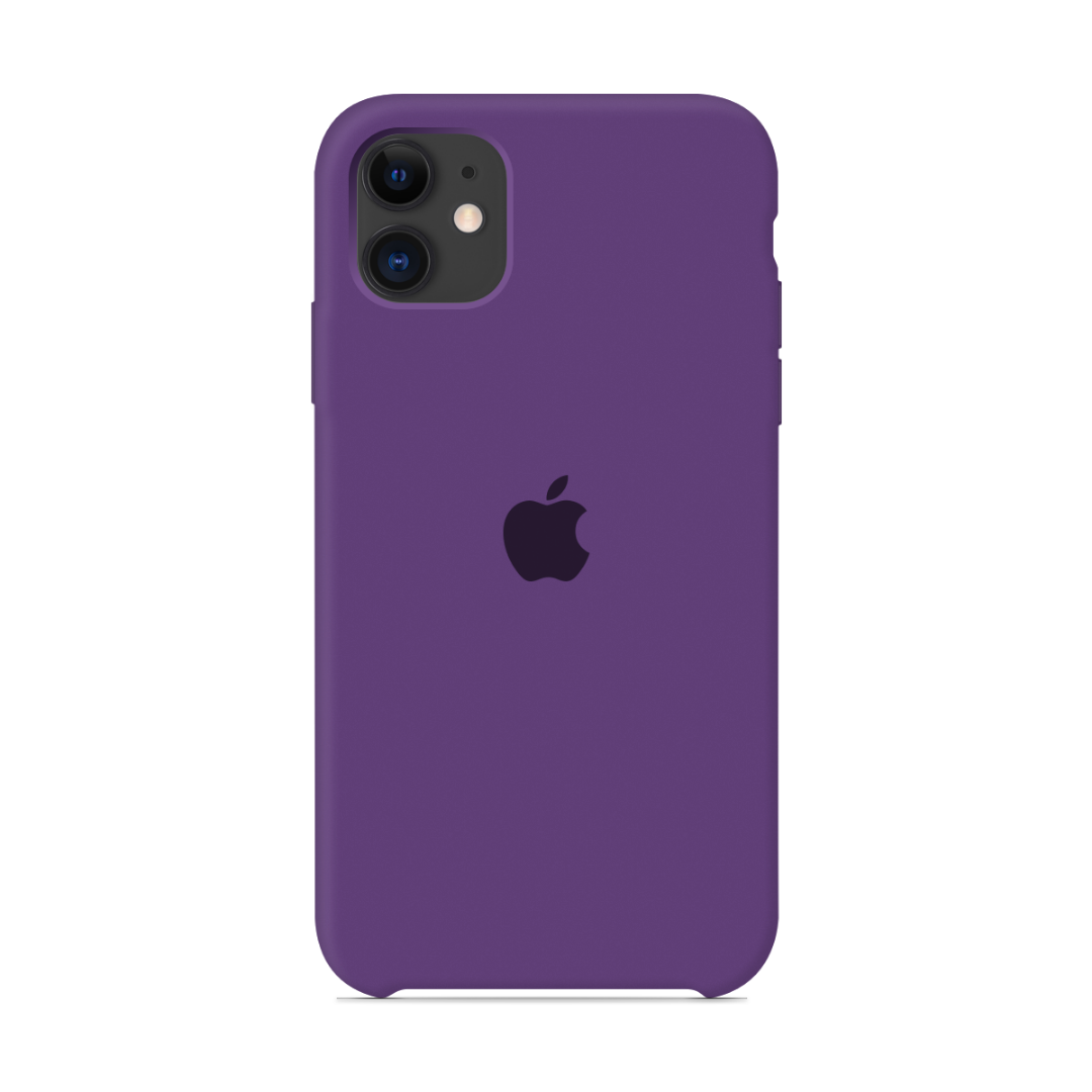 Купить Чехол Silicone Case для iPhone 11 (Фиолетовый) (36) в Крыму, цены,  отзывы, характеристики | Микролайн