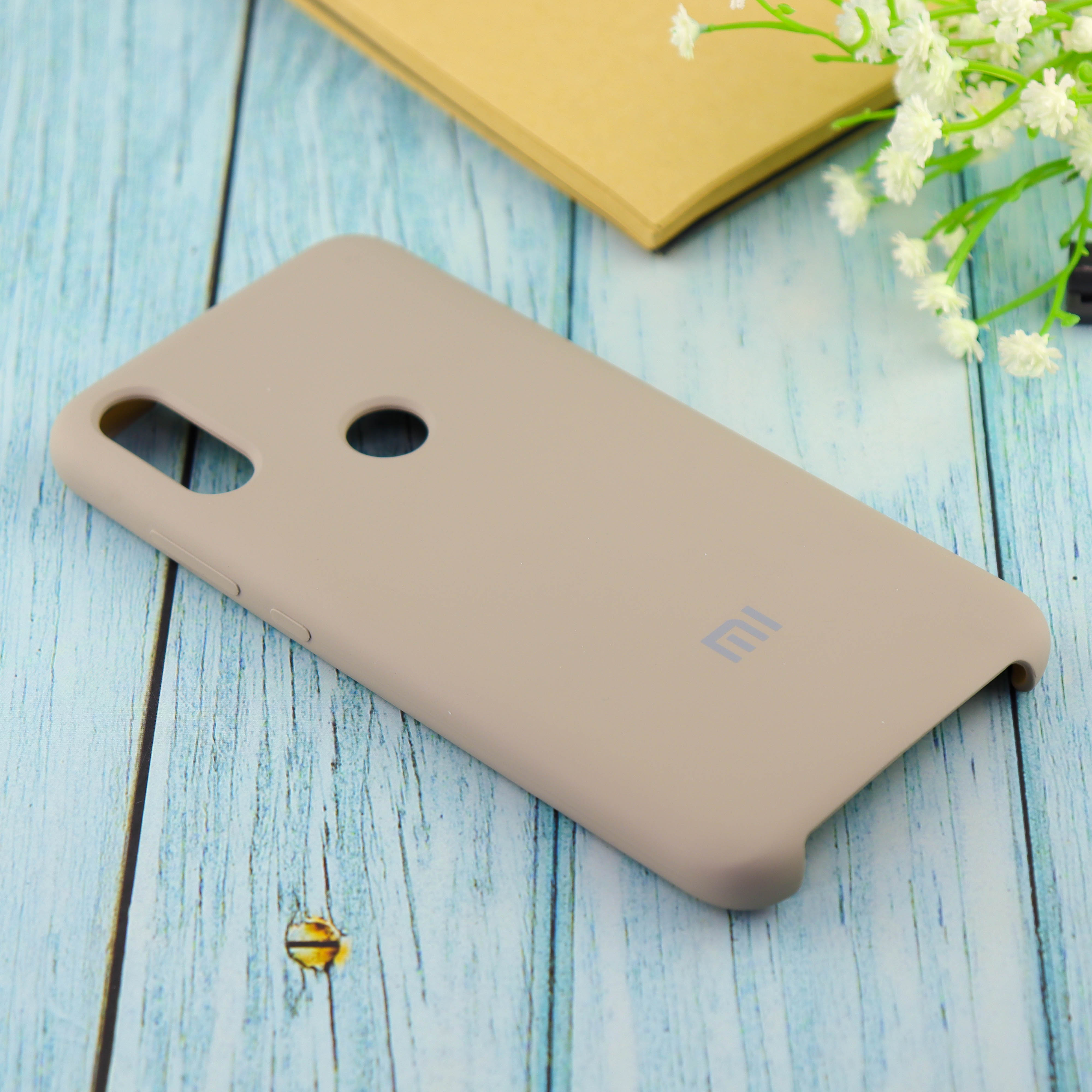 Купить Чехол Silicone case для Xiaomi Mi Play Серый(23) в Крыму, цены,  отзывы, характеристики | Микролайн