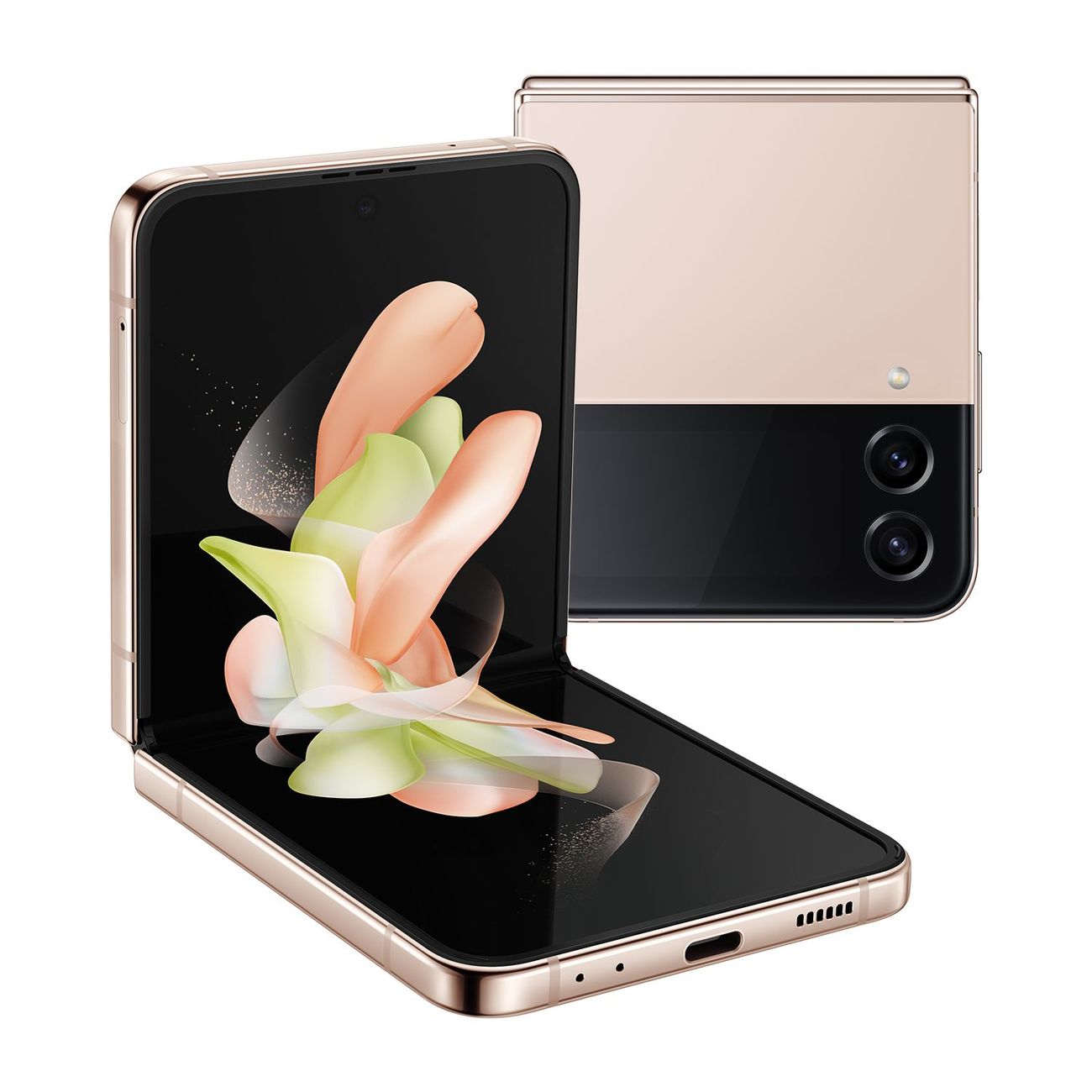 Купить Смартфон Samsung Galaxy Z Flip4 8/256Gb Pink gold (SM-F721BZDEMEA) в  Крыму, цены, отзывы, характеристики | Микролайн