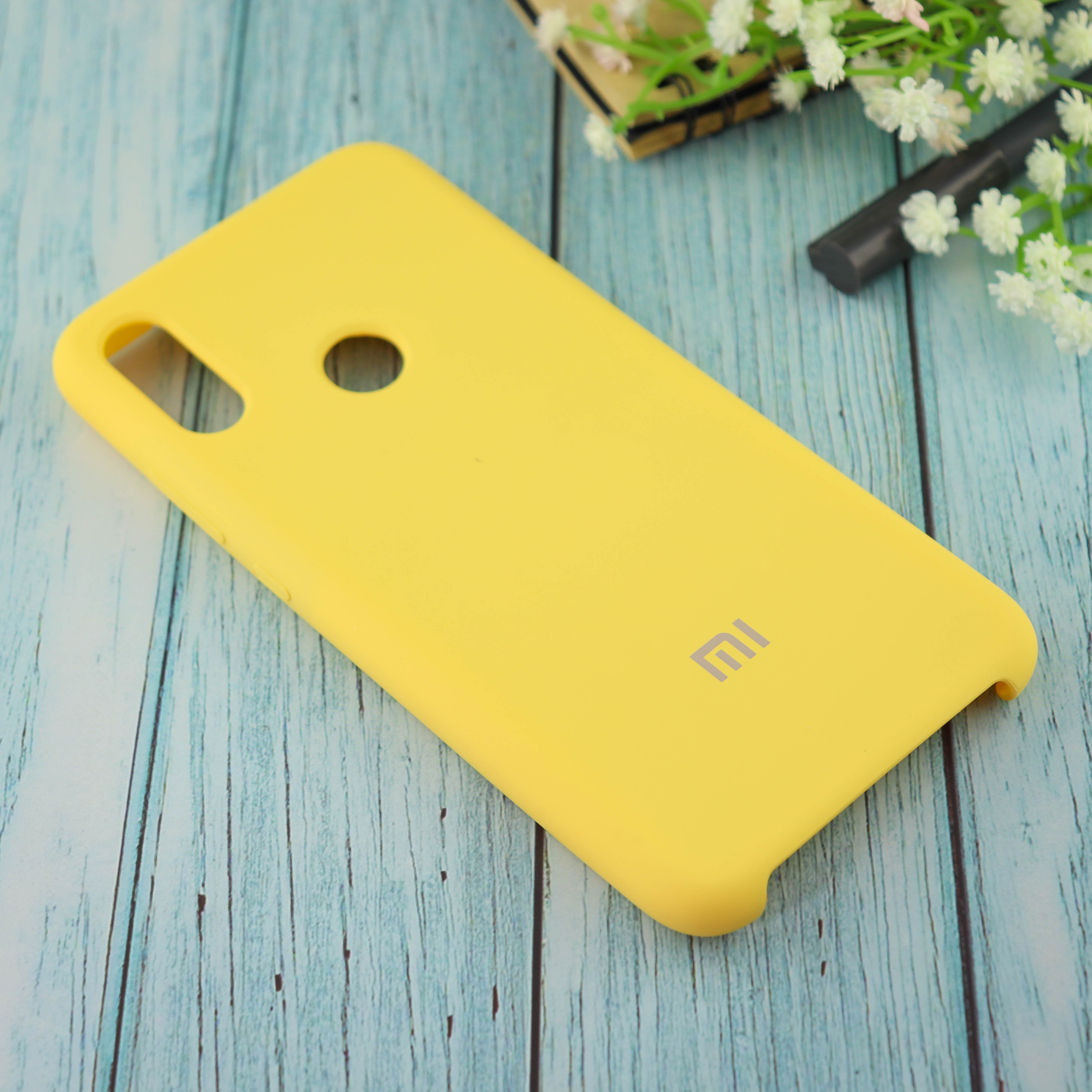 Купить Чехол Silicone case для Xiaomi Redmi Note 7 жёлтый(4) в Крыму, цены,  отзывы, характеристики | Микролайн