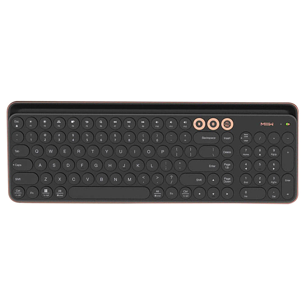 Купить Клавиатура Xiaomi MiiiW Keyboard Bluetooth Dual Mode MWBK01 Black в  Крыму, цены, отзывы, характеристики | Микролайн