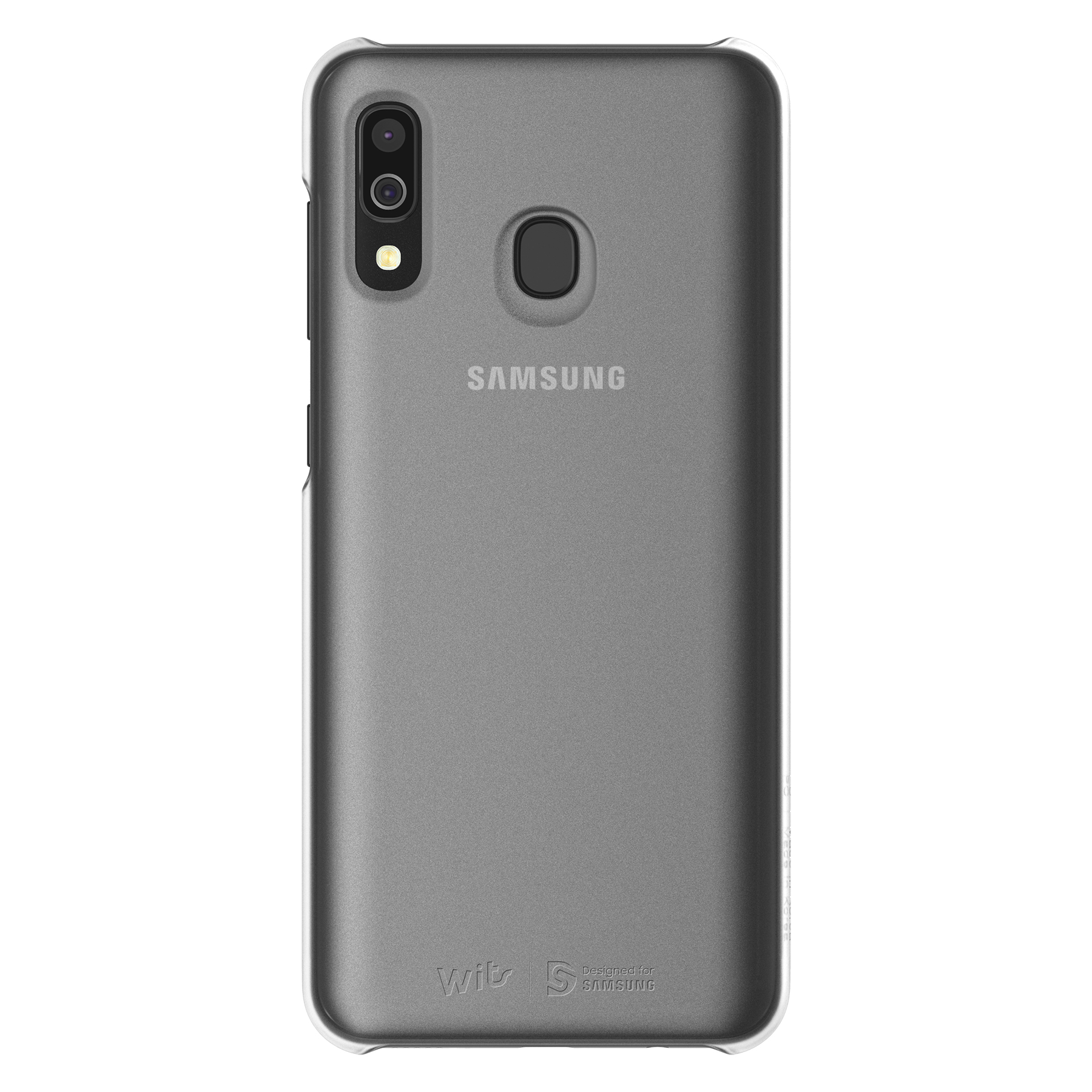 Купить Чехол (клип-кейс) Samsung для Samsung Galaxy A30 WITS Premium Hard  Case прозрачный/серебристый (GP-FPA305WSBSW) в Крыму, цены, отзывы,  характеристики | Микролайн