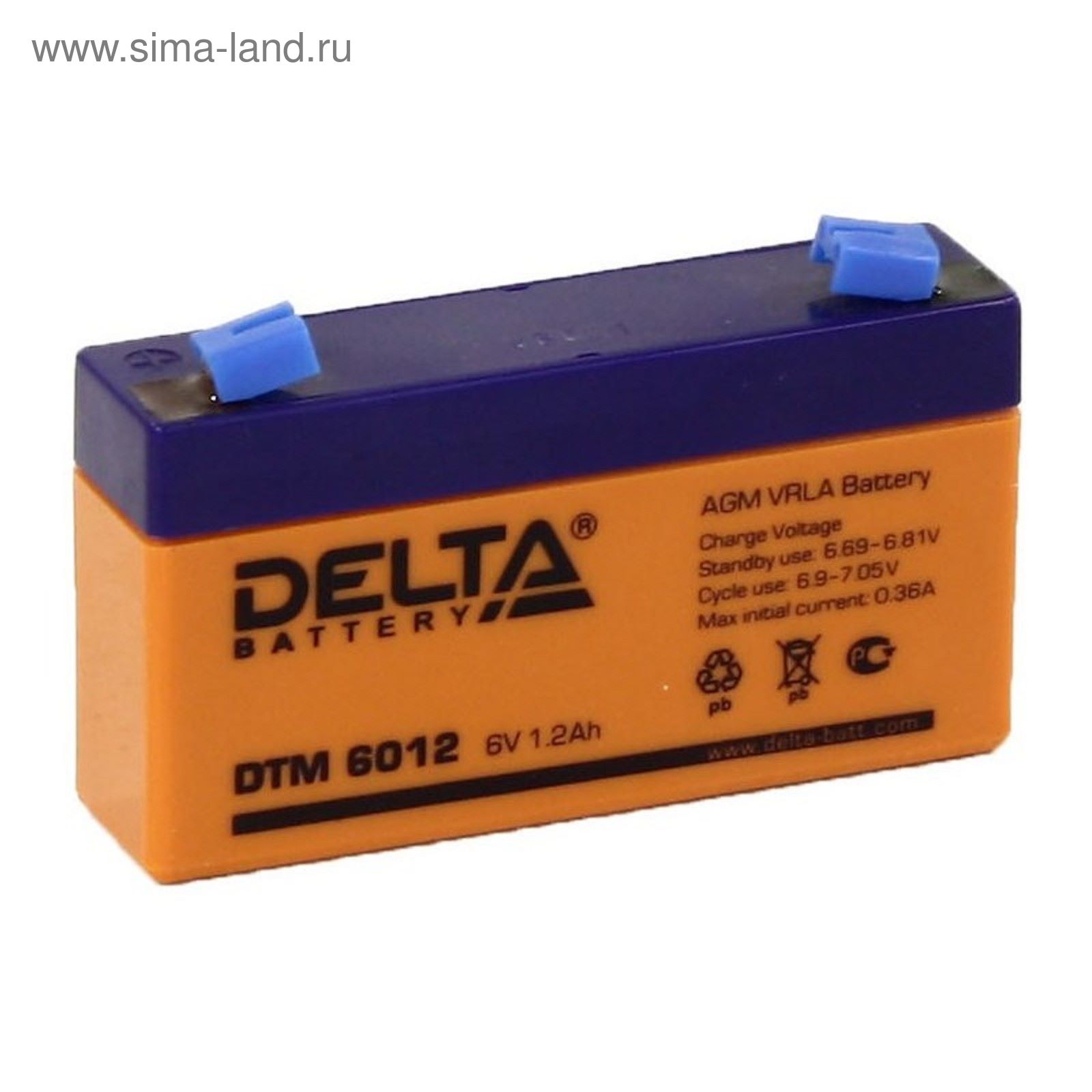 1 5 в 6 вольт. Аккумулятор Delta DTM 6012. Аккумулятор DTM 6012 6в/Ач1.2. Батарея аккум DTM 6012 Delta. АКБ 6 вольт Дельта.