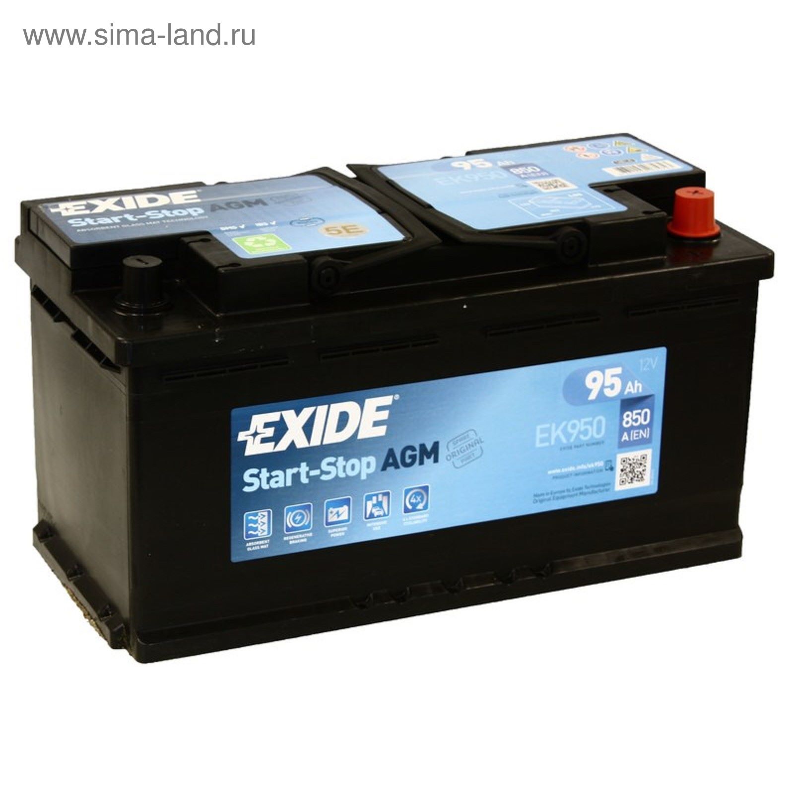 Аккумулятор автомобильный 95 ач. Аккумулятор Exide start-stop AGM ek800. Ek950 Exide. Аккумулятор Exide AGM 95. Аккумулятор Exide ek800 AGM.