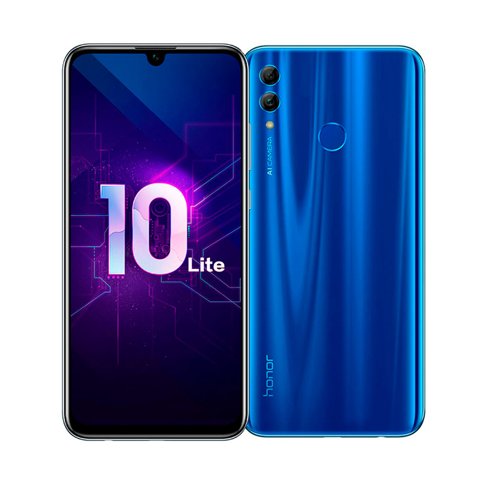 Купить Смартфон Honor 10 Lite 64Gb Blue в Крыму, цены, отзывы,  характеристики | Микролайн