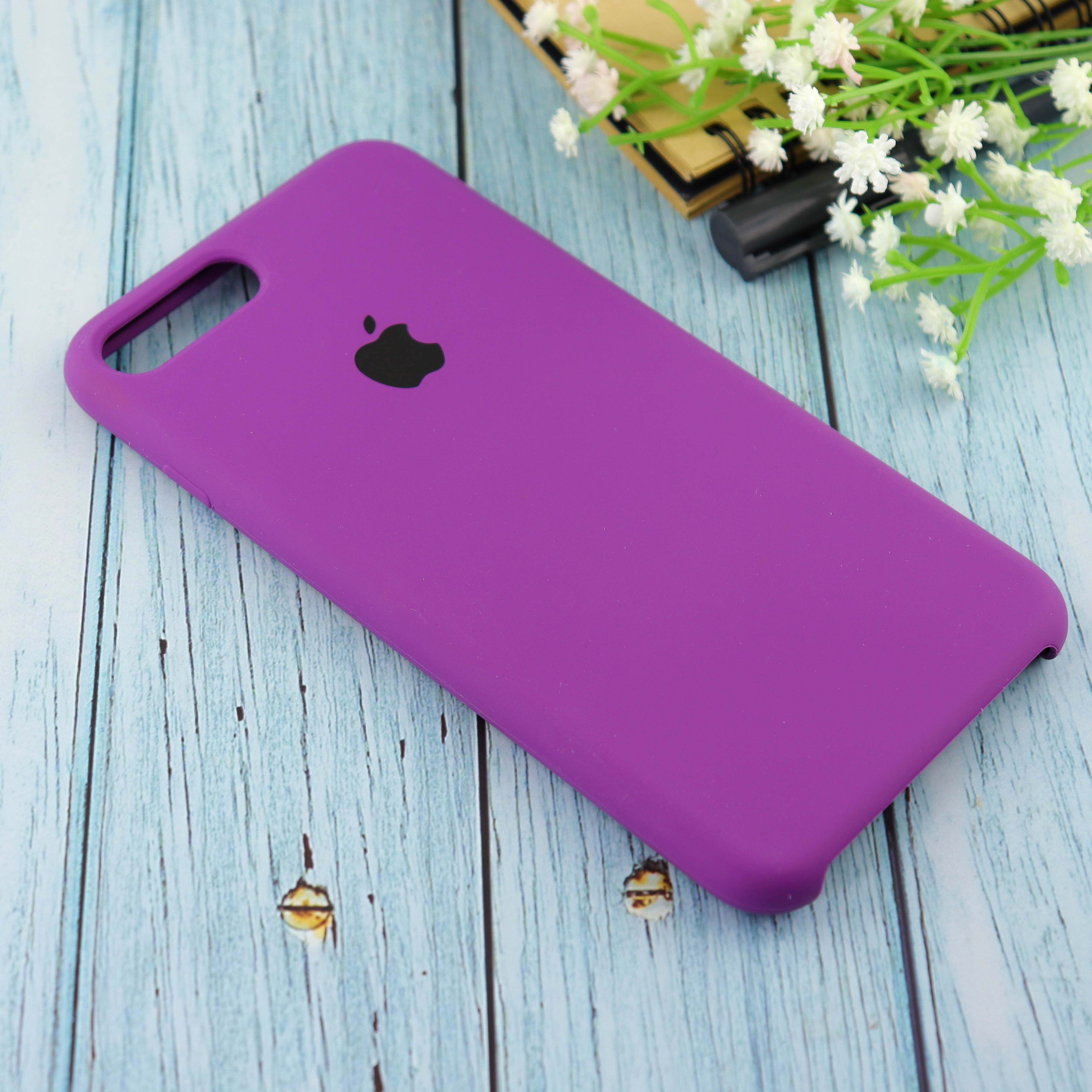 Купить Чехол Silicone Case для iPhone 7/8 Plus (Фиолетовый) (36) в Крыму,  цены, отзывы, характеристики | Микролайн