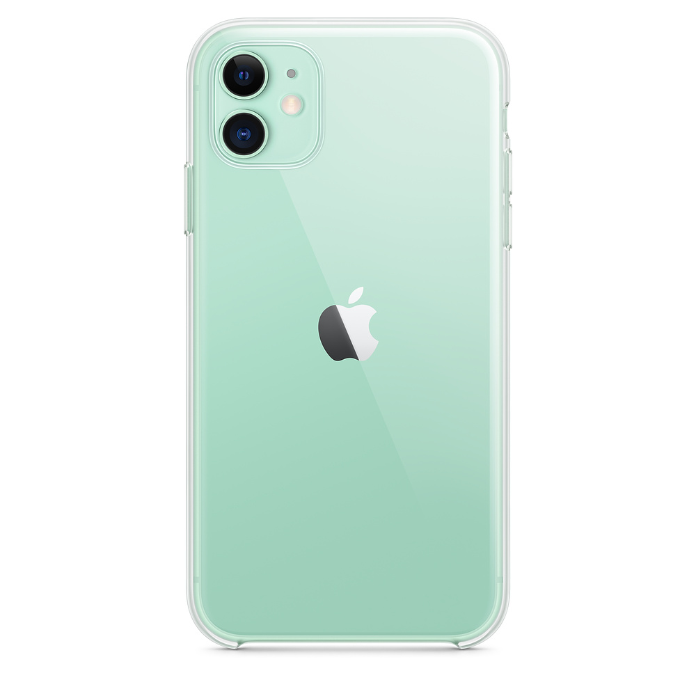 Купить Чехол (клип-кейс) Apple для Apple iPhone 11 Clear Case прозрачный  (MWVG2ZM/A) в Крыму, цены, отзывы, характеристики | Микролайн