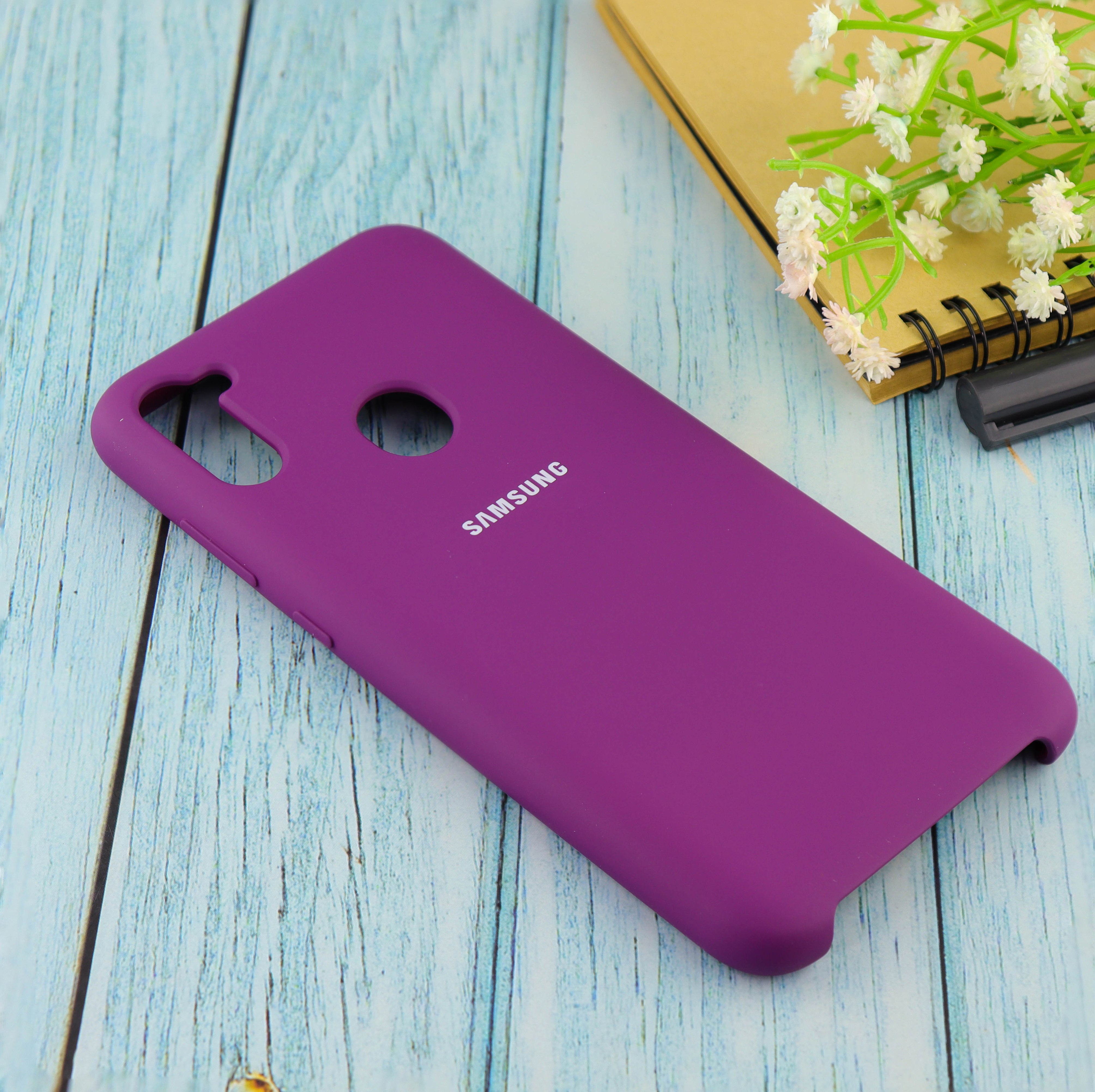 Купить Чехол Silicone case для Samsung М11 2020 фиолетовый (36) в Крыму,  цены, отзывы, характеристики | Микролайн