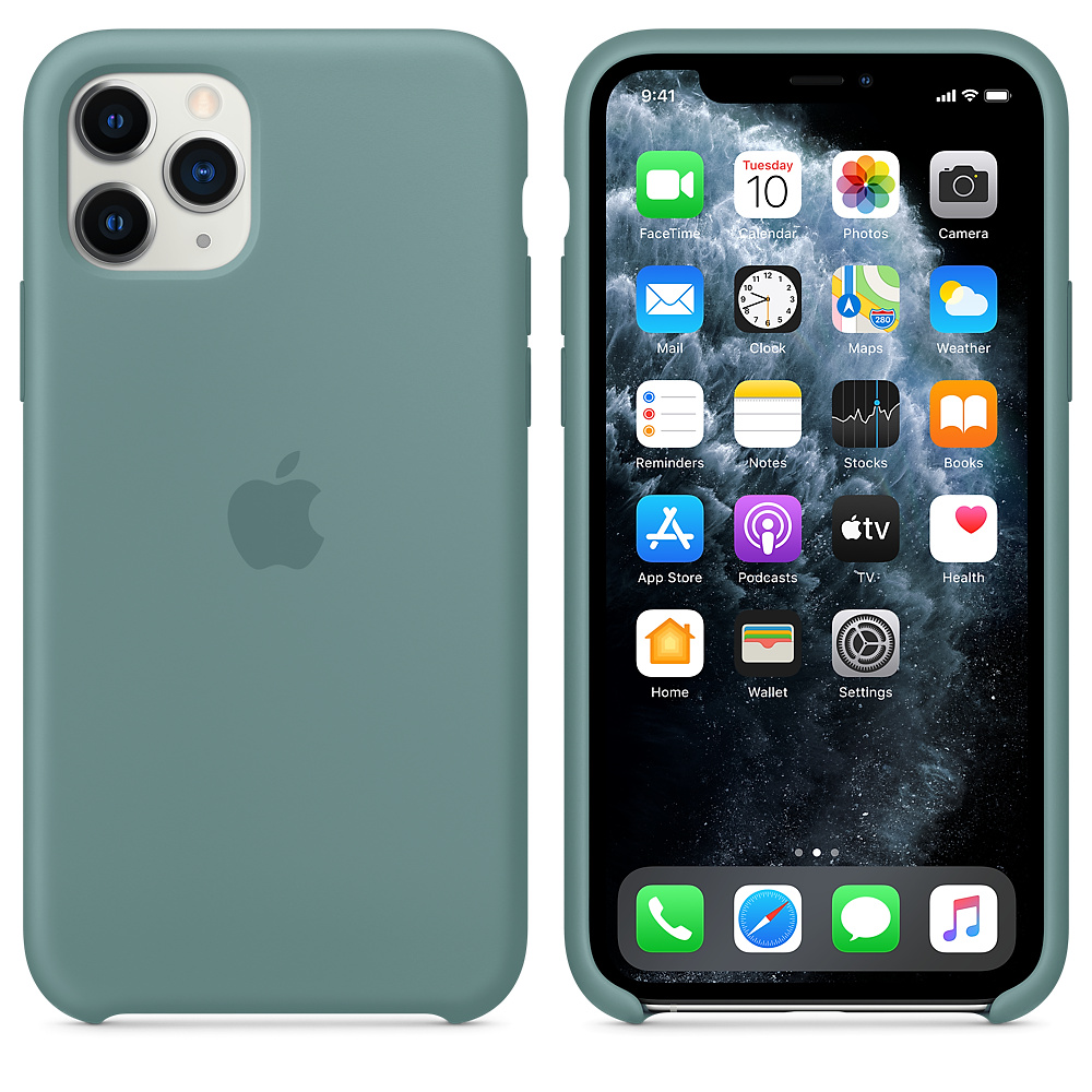 Купить Чехол силиконовый для Iphone 11 Pro цвет дикий кактус в Крыму, цены,  отзывы, характеристики | Микролайн