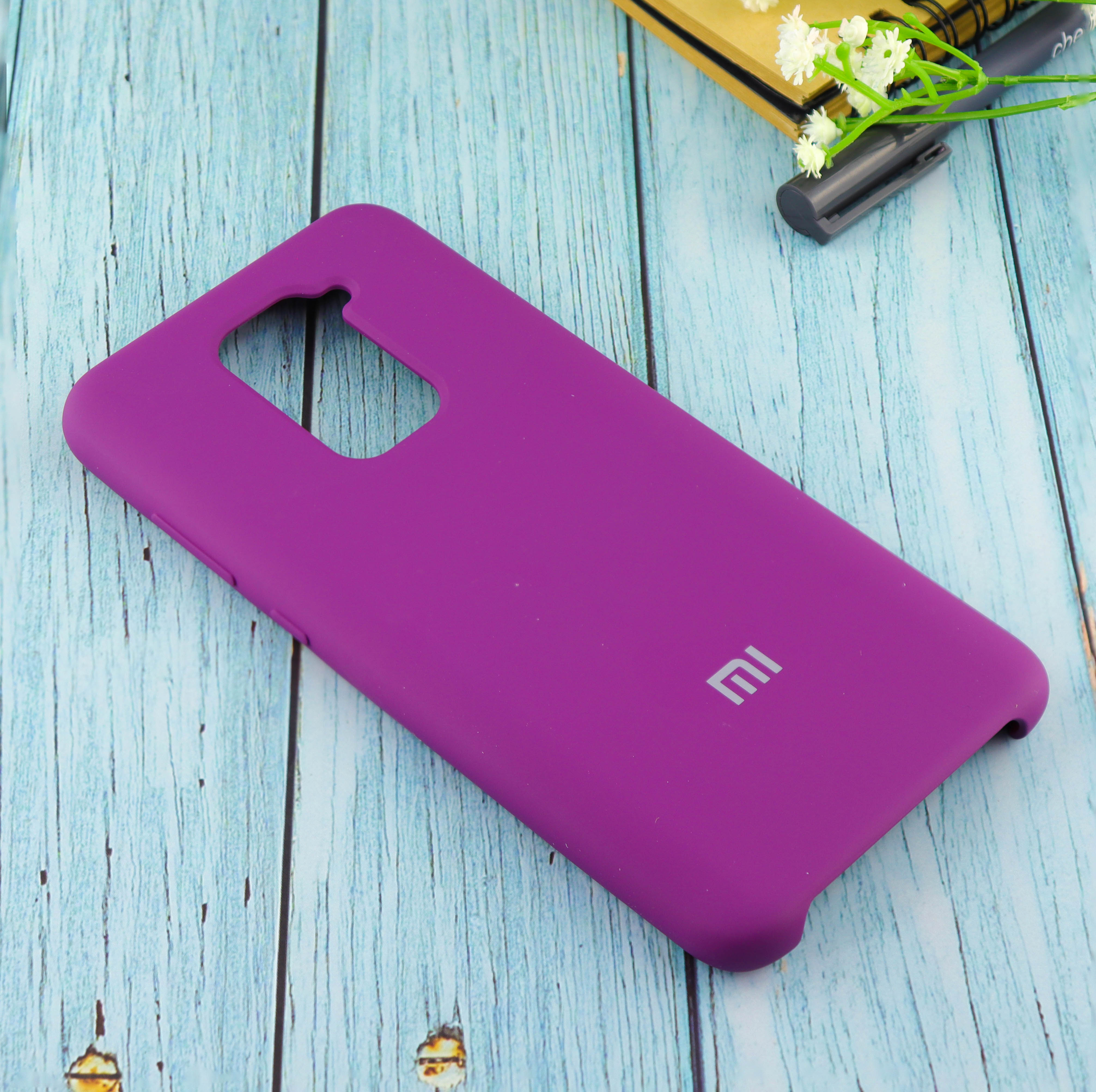 Купить Чехол Silicone case для Xiaomi Redmi Note 9 фиолетовый (36) в Крыму,  цены, отзывы, характеристики | Микролайн