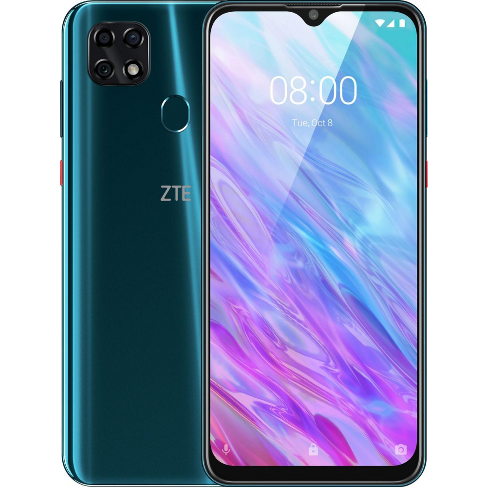 Купить Смартфон ZTE Blade 20 smart 4Gb+128Gb темный изумруд в Крыму, цены,  отзывы, характеристики | Микролайн