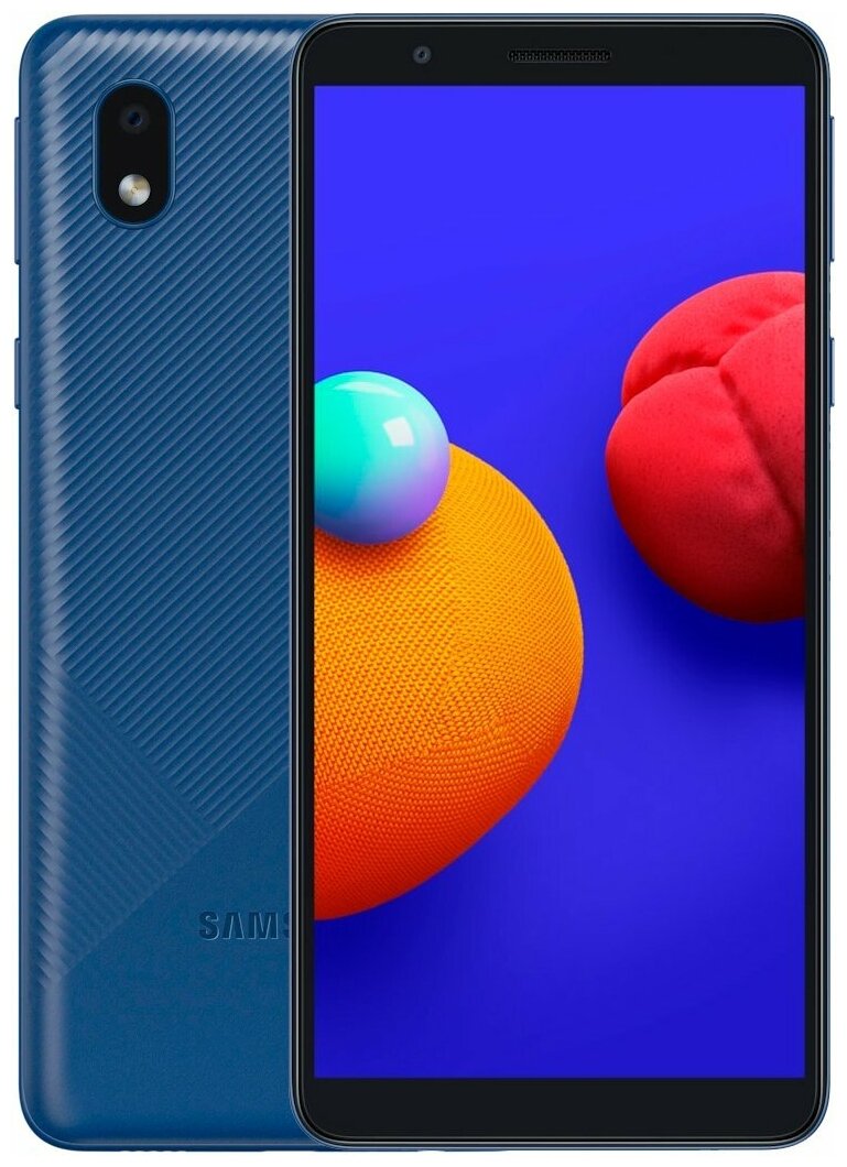 Купить Смартфон Samsung Galaxy A01 Core 16 ГБ blue (SM-A013FZBDSER) в  Крыму, цены, отзывы, характеристики | Микролайн