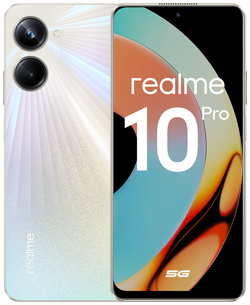 Купить Смартфон Realme 10 Pro 5G 8/128Gb Gold RLM-3661.8-128.GD в Крыму,  цены, отзывы, характеристики | Микролайн