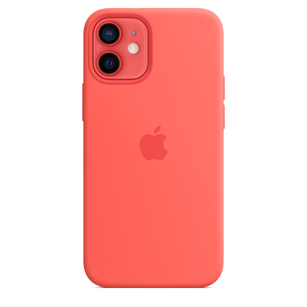 Купить Чехол (клип-кейс) Apple для Apple iPhone 12 mini Silicone Case with  MagSafe розовый цитрус (MHKP3ZE/A) в Крыму, цены, отзывы, характеристики |  Микролайн