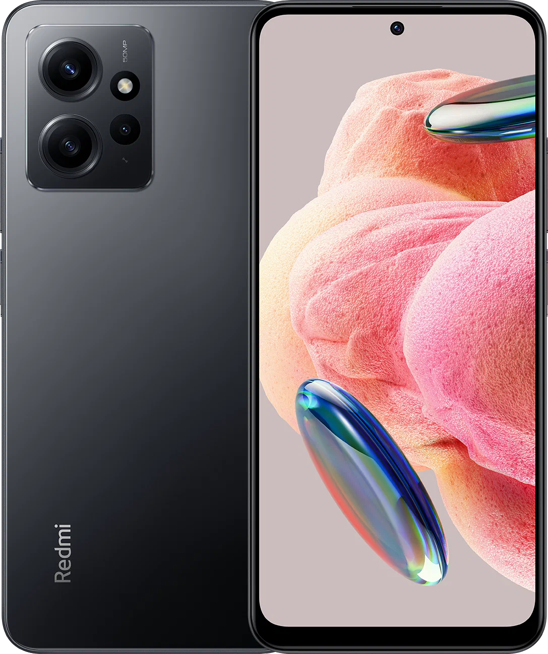 Купить Смартфон Xiaomi Redmi Note 12 (MZB0DOORU) 4/128Gb Onyx Gray в Крыму,  цены, отзывы, характеристики | Микролайн