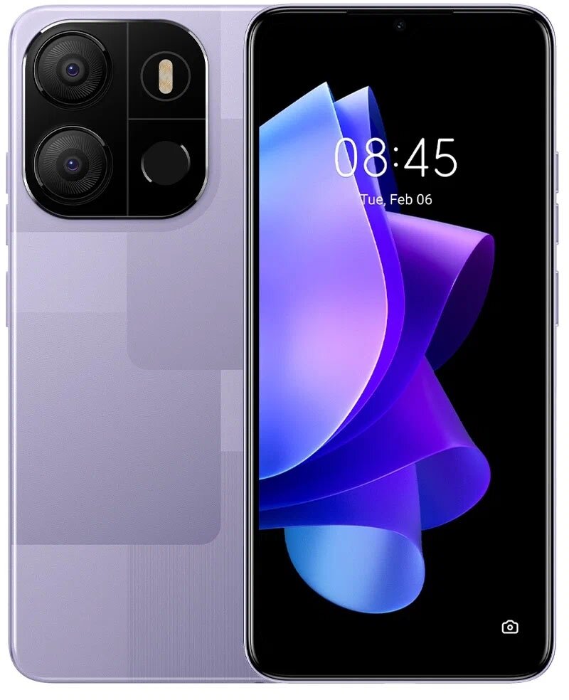 Купить Смартфон Tecno Pop 7 2/64Gb Purple в Крыму, цены, отзывы,  характеристики | Микролайн