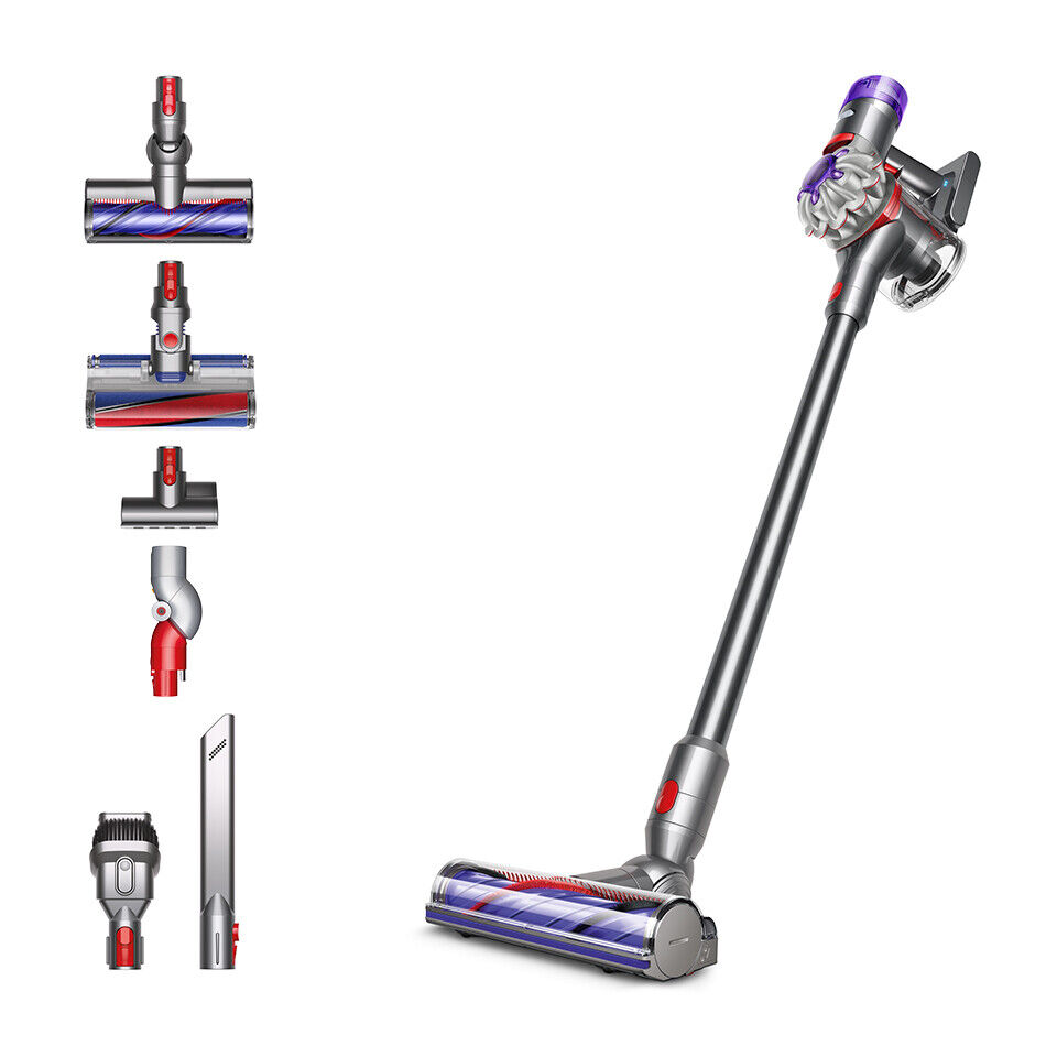 Купить Пылесос ручной Dyson V8 Absolute серый/серый в Крыму, цены, отзывы,  характеристики | Микролайн