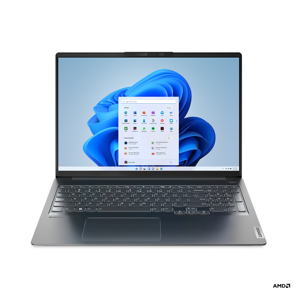 Lenovo IdeaPad 5 Pro 16ARH7 82SN00B4RK Ryzen 5 6600HS 16Gb SSD512Gb AMD Radeon 16 IPS 2.5K 2560x1600 Win11 H Single Language grey