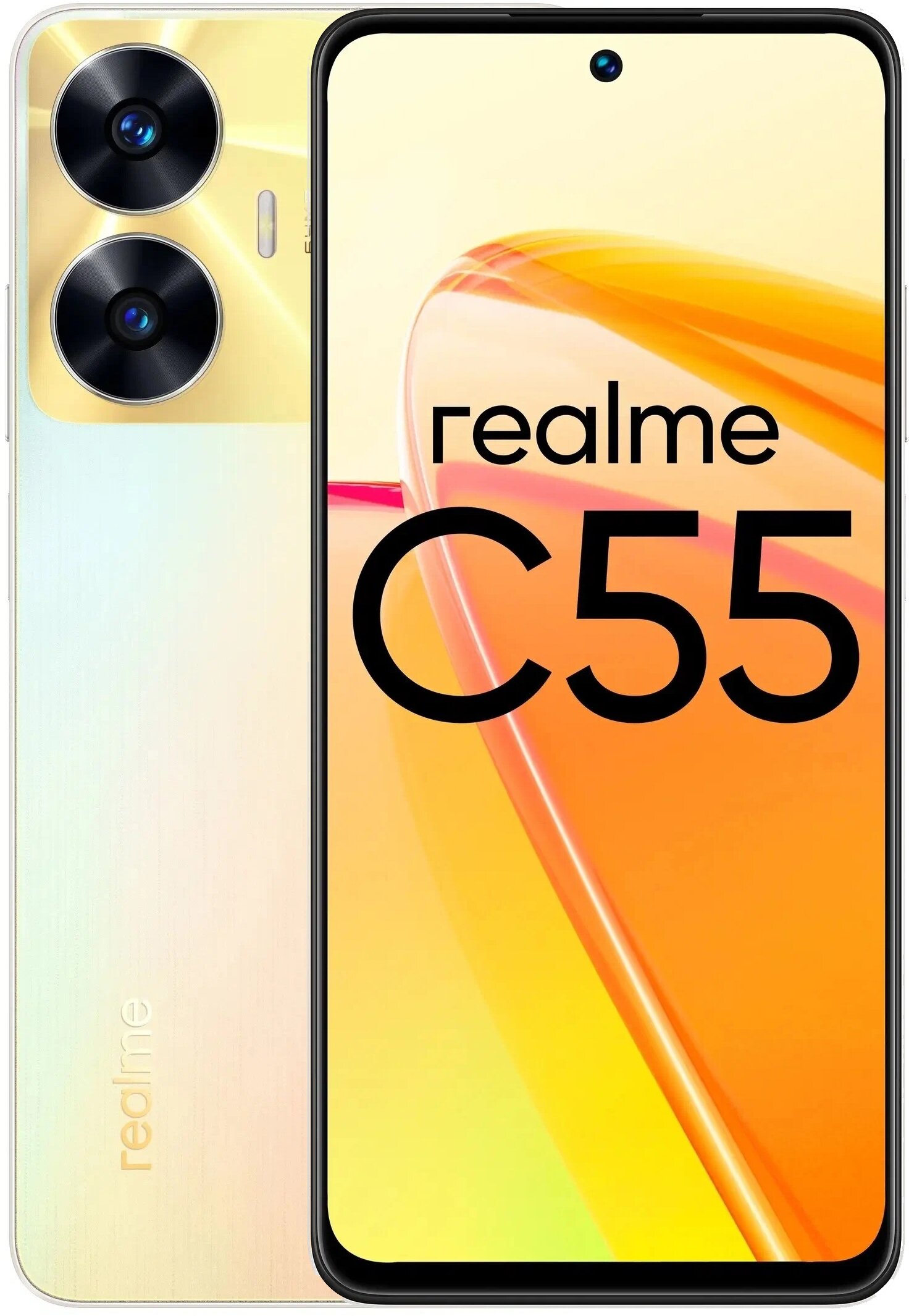 Купить Смартфон Realme C55 6/128Gb (RLM-3710.6-128.GD) Gold в Крыму, цены,  отзывы, характеристики | Микролайн