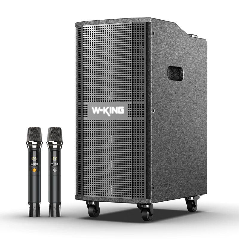 Портативная колонка w-King t9 Pro (two Mic). Колонка LG 1000w. 80w колонка.