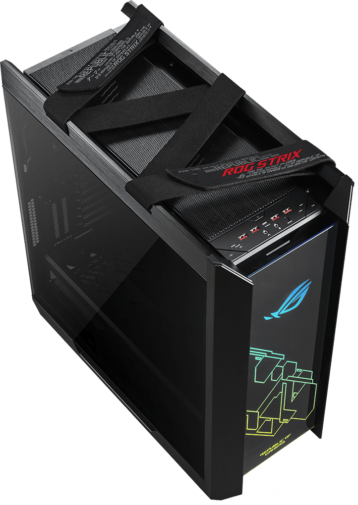 ASUS gx601 ROG Strix Helios. Корпус ASUS ROG Helios. Корпус ASUS ROG 601.