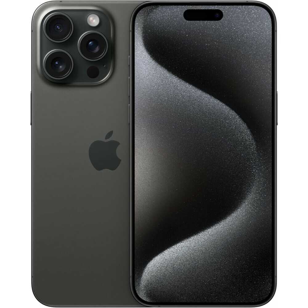 Купить Смартфон Apple iPhone 15 Pro Max MU2N3ZA/A 256GB Black Titanium в  Крыму, цены, отзывы, характеристики | Микролайн