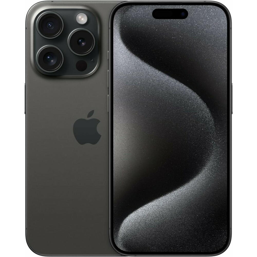 Купить Смартфон Apple iPhone 15 Pro (MTUV3ZD/A) 128Gb Black Titanium with  Sim tray в Крыму, цены, отзывы, характеристики | Микролайн