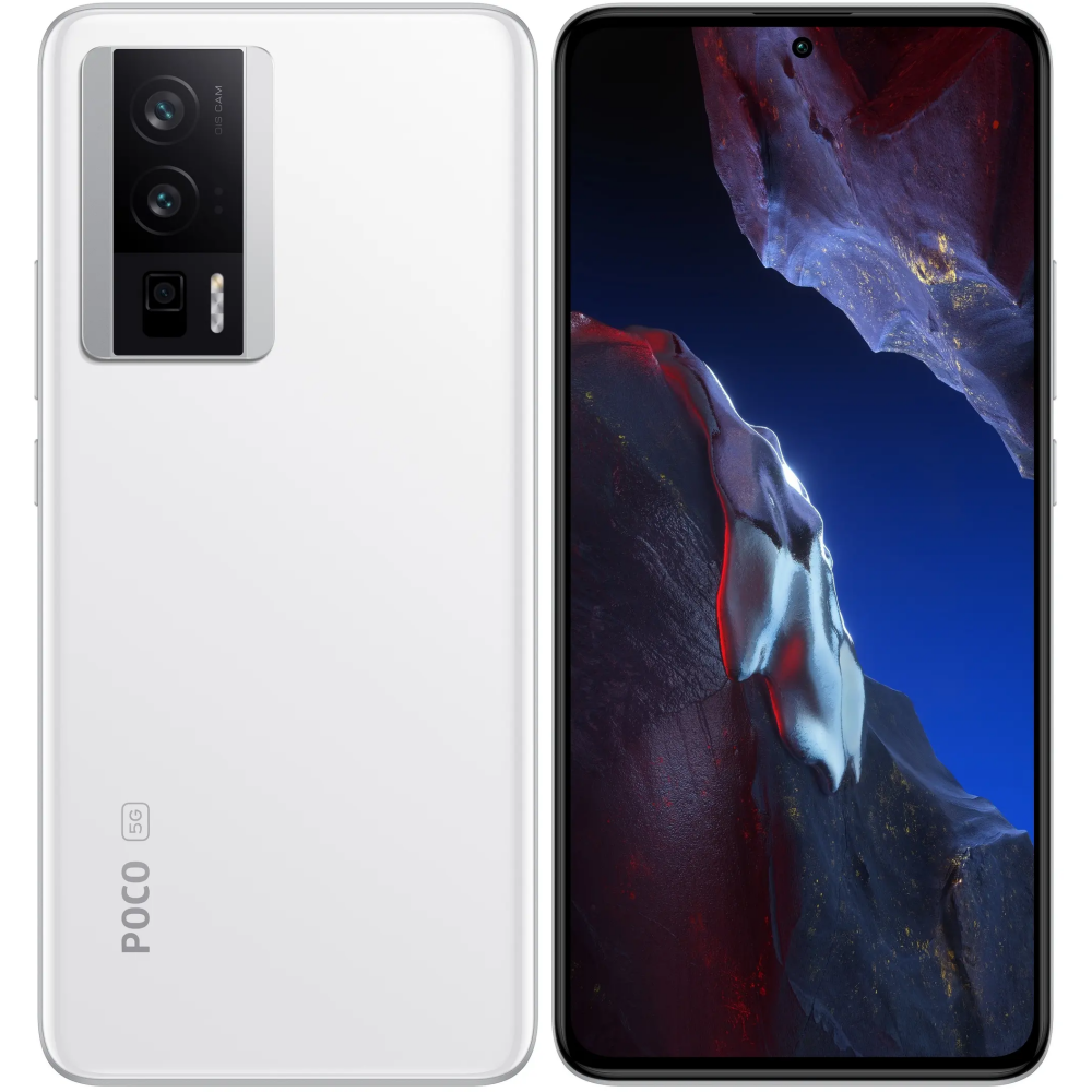 Купить Смартфон POCO F5 Pro 12/512Gb White (49729) в Крыму, цены, отзывы,  характеристики | Микролайн