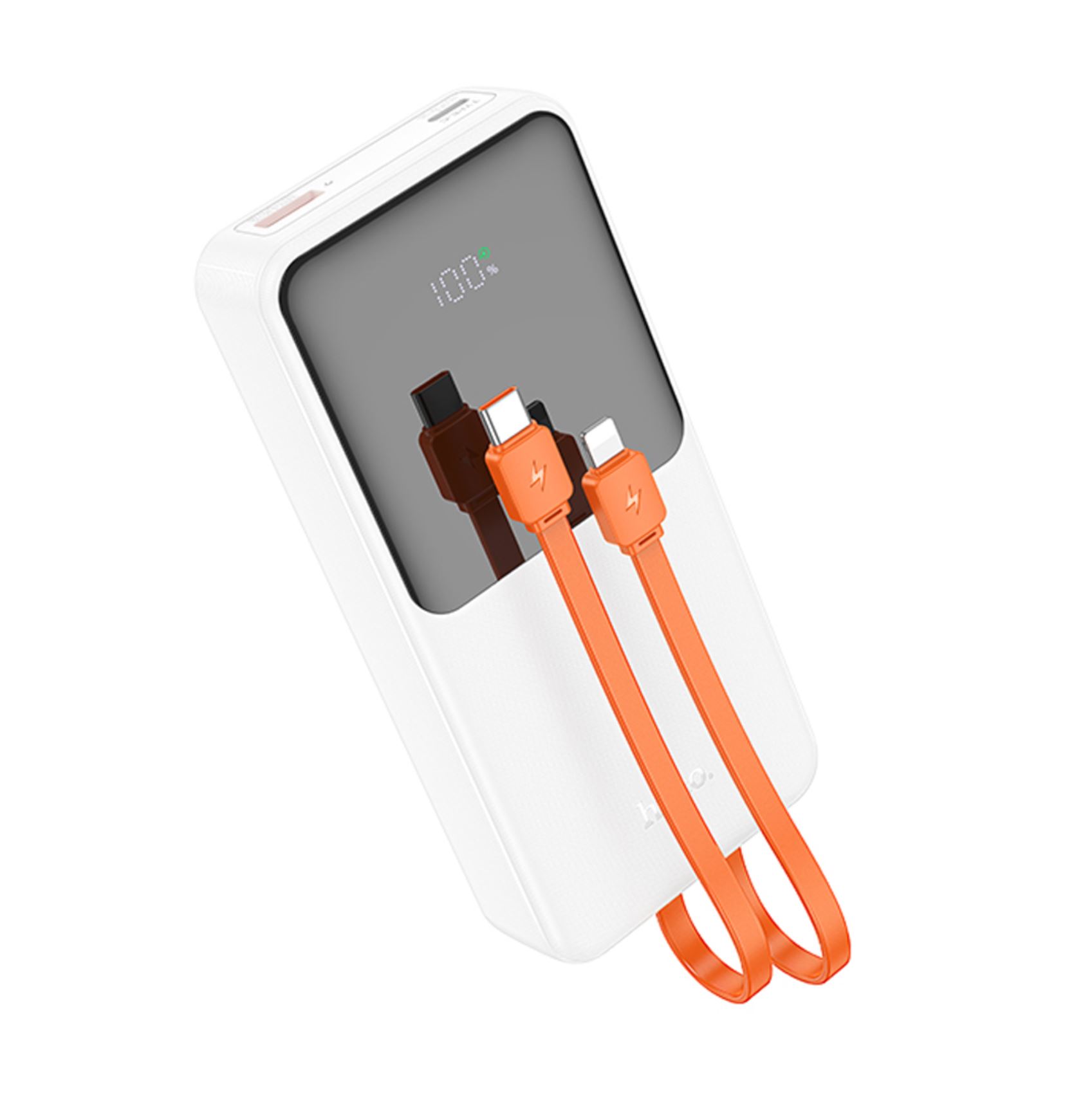 Купить Аккумулятор внешний резервный HOCO J119A Sharp charger (20000mAh)  (белый) в Крыму, цены, отзывы, характеристики | Микролайн