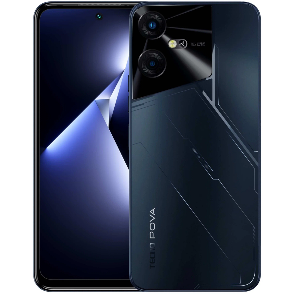 Купить Смартфон Tecno Pova Neo 3 (TCN-LH6N.128.8.BLK) 8/128GB Mecha Black в  Крыму, цены, отзывы, характеристики | Микролайн