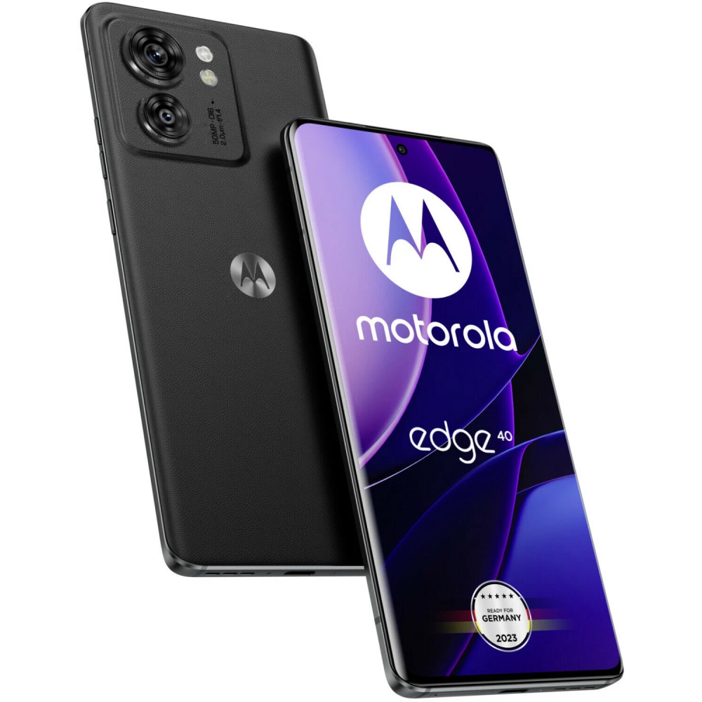 Купить Смартфон Motorola XT2303-02 Edge 40 (PAY40006PL) 256Gb 8Gb черный в  Крыму, цены, отзывы, характеристики | Микролайн