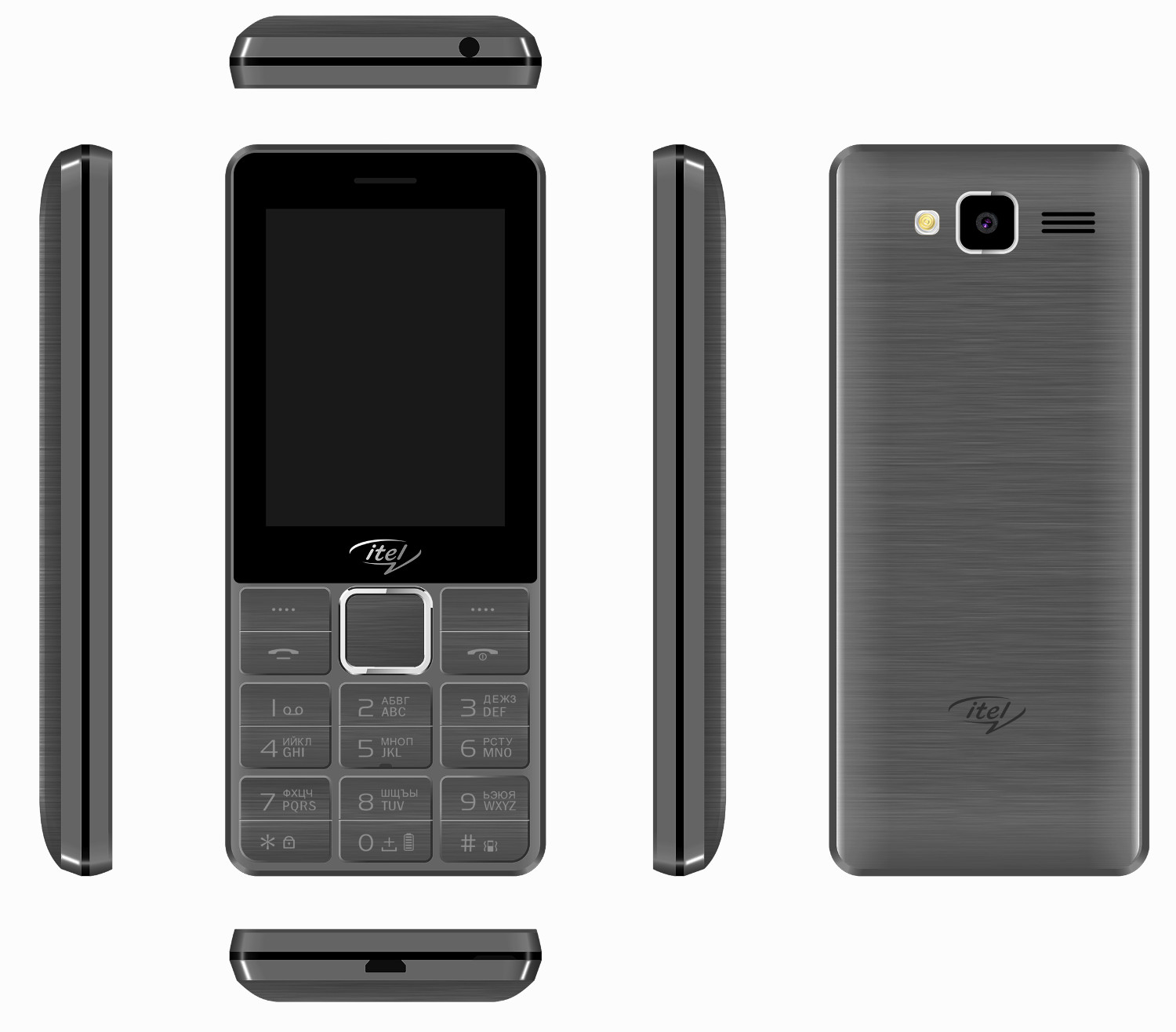 Купить Мобильный телефон ITEL IT5630 Grey (ITL-IT5630-CA) в Крыму, цены,  отзывы, характеристики | Микролайн