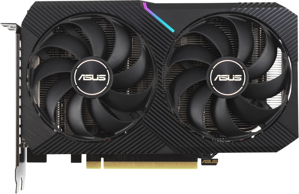 Купить Видеокарта Asus GeForce RTX 3060 DUAL-RTX3060-O12G-V2 192