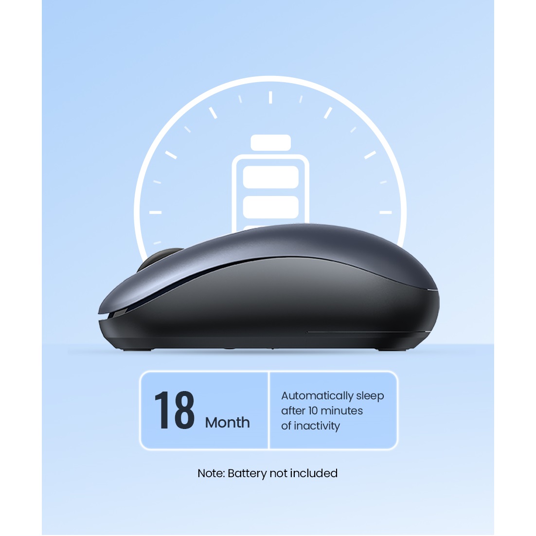 Купить Мышь Ugreen MU105 (90550) 2.4G Portable Wireless Mouse Deep Blue в  Крыму, цены, отзывы, характеристики | Микролайн