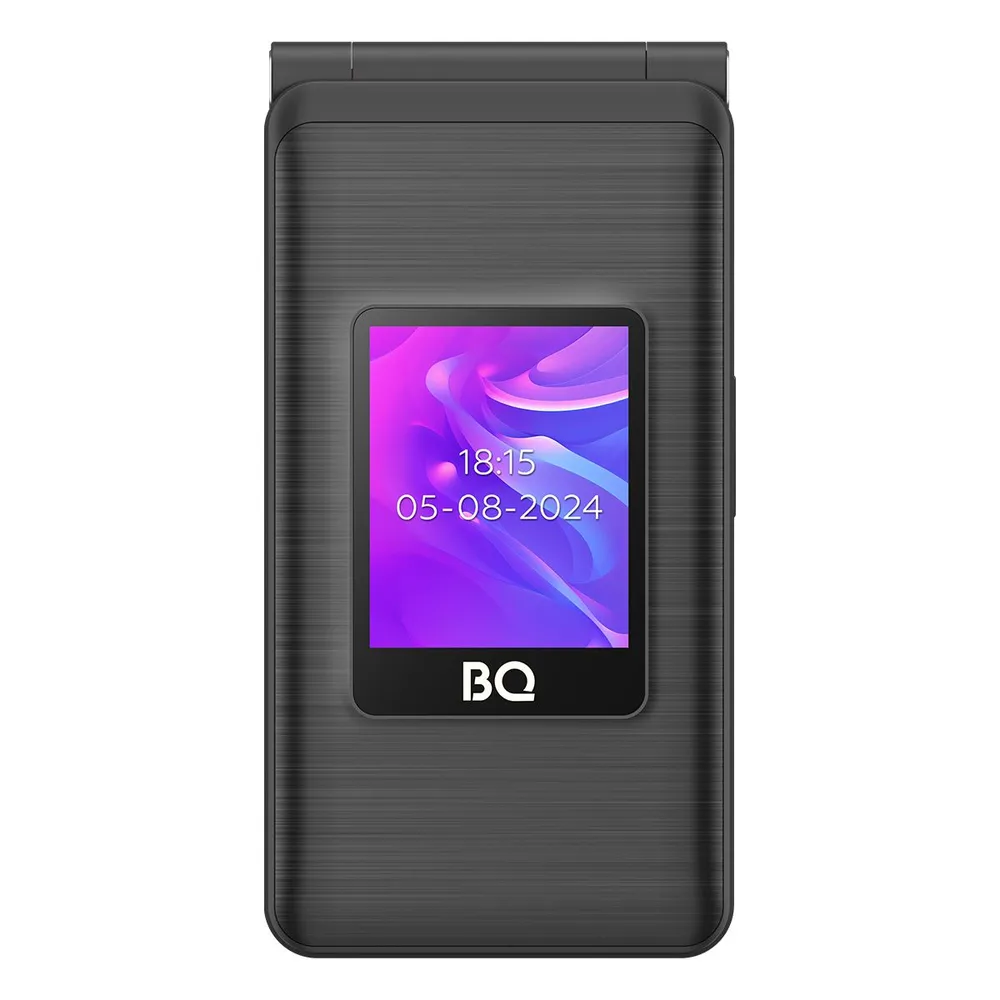 Купить Мобильный телефон BQ 2412 Shell Duo Black в Крыму, цены, отзывы,  характеристики | Микролайн