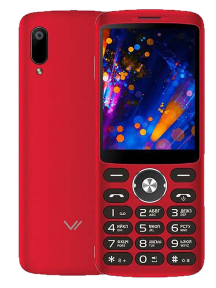 Купить Мобильный телефон Vertex D571 D571-RD Red в Крыму, цены, отзывы,  характеристики | Микролайн