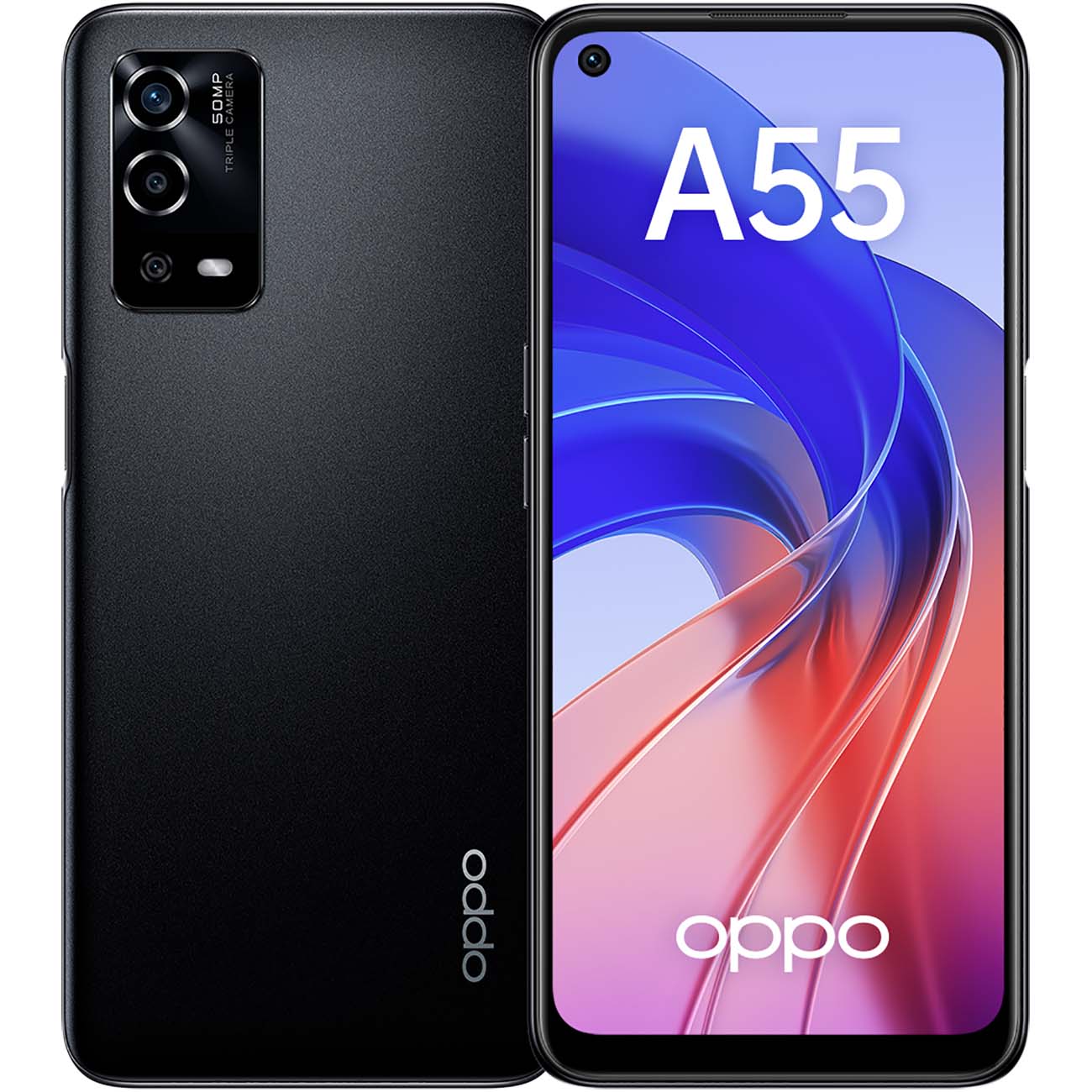 Купить Смартфон OPPO A55 (4+64) CPH2325 (4+64) Black в Крыму, цены, отзывы,  характеристики | Микролайн