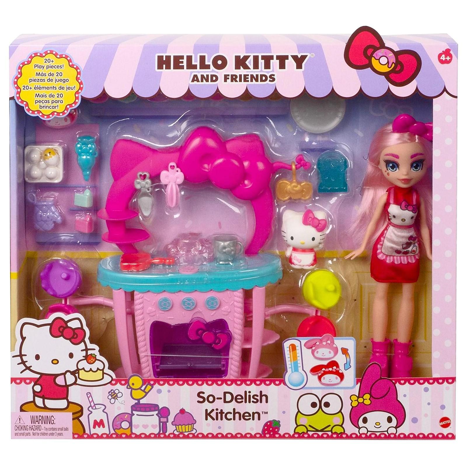 Кукла хеллоу. Набор игровой hello Kitty восхитительная кухня gwx05. Hello Kitty игровой набор восхитительная кухня. Хеллоу Китти набор кухня с куклой. Игровой набор кухня Хеллоу Китти.