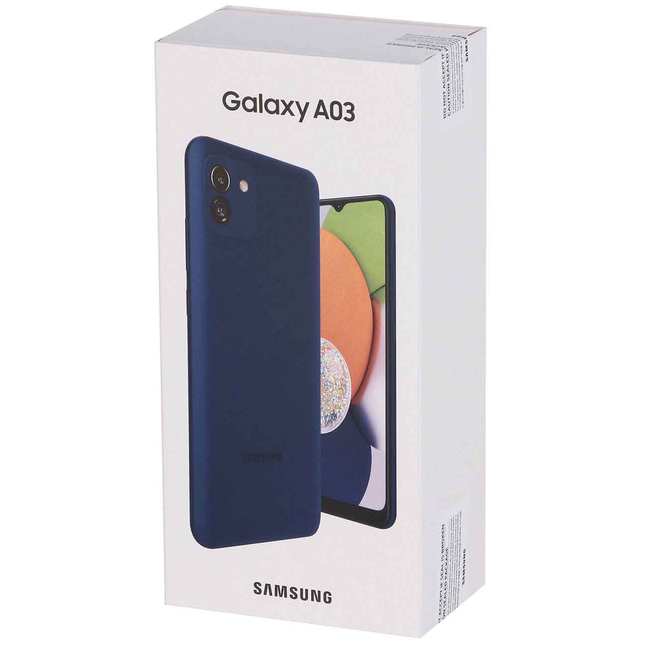 Купить Смартфон Samsung Galaxy A03 32GB Blue KZ (SM-A035FZBDSKZ) в Крыму,  цены, отзывы, характеристики | Микролайн