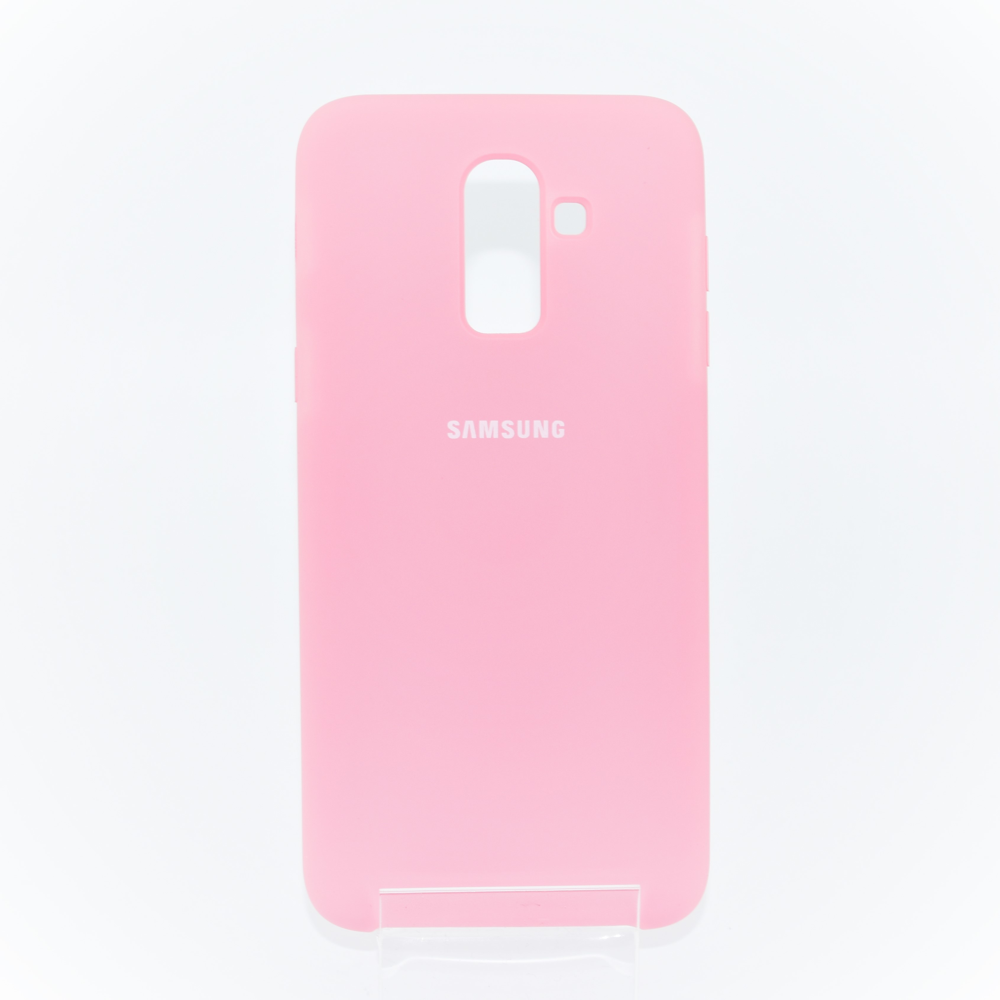 Купить Чехол Silicone case для Samsung J8 2018 розовый в Крыму, цены,  отзывы, характеристики | Микролайн