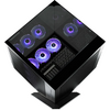  Корпус Azza Cube Plus (CSAZ-1002 CUBE+) черный без БП ATX 6x120mm 2xUSB3.0 1xUSB3.1 audio bott PSU 