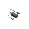 Сетевое зарядное устройство Vention FBSBG-EU на 4 порта GaN 100W USB (C+C+A+A) Чёрный 