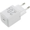  Сетевое зарядное устройство Vention FEPW0-EU на 1 порт USB С GaN 20W Белый 
