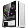  Корпус 1STPLAYER Trilobite T4 MESH ARGB White (T4-WH-4FS7-W) / mATX / 4x120mm ARGB fans 