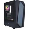  Корпус 1STPLAYER Infinite Space IS6 ARGB Black (IS6-BK-2F7R-1F7) / ATX / 3x120mm ARGB fans 