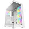  Корпус Ocypus Gamma C72 WH ARGB (Gamma-C72-W-HD400XX-GL) ATX / win / white / 4 ARGB fans / no PSU / Tempered Glass 