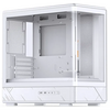  Корпус JONSBO D200 White без БП, бок. пан. из закал. стекла (панорама), mini-ITX, micro-ATX, белый 