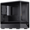  Корпус JONSBO D200 Black без БП, бок. пан. из закал. стекла (панорама), mini-ITX, micro-ATX, черный 