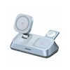  Зарядное устройство UGREEN W711 (55677) MagFlow Desktop 3-in-1 Magnetic Wireless Charger 25W QI2.2 Starlight Blue 